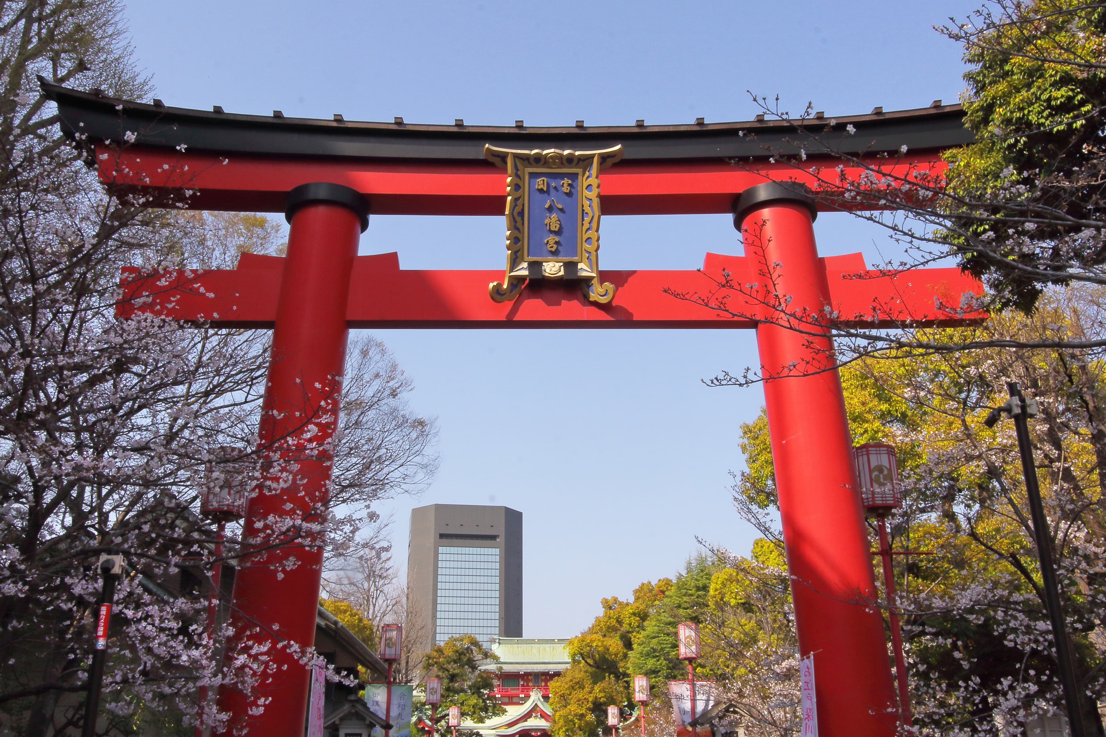 富岡八幡宮の鳥居